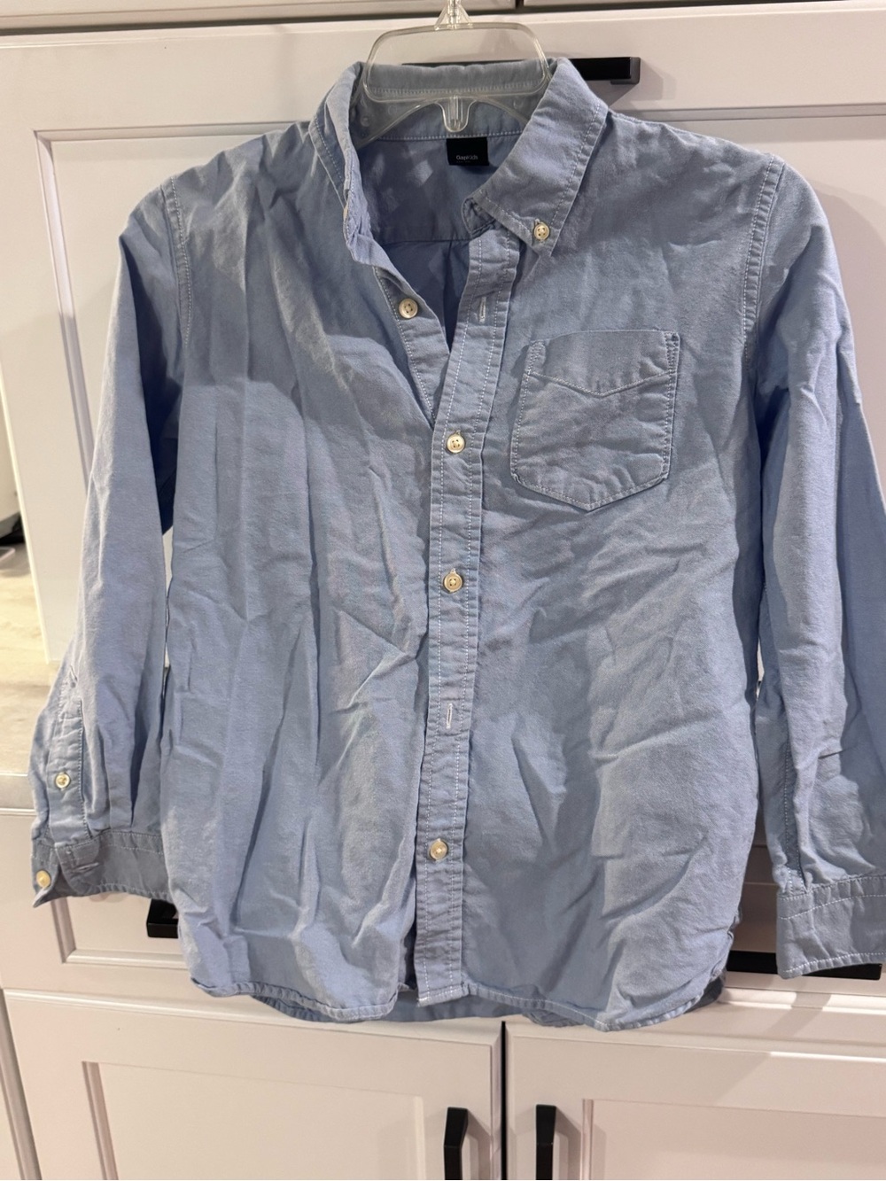 GAP Light Blue Button-Down Oxford Shirt